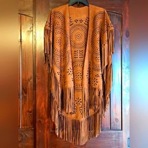 Persun Poncho Cape Kimono Shawl one size